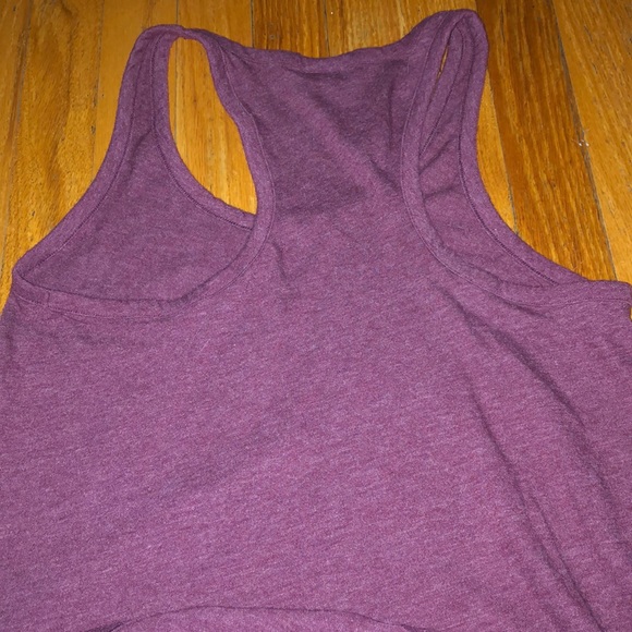 PINK Victoria’s Secret maroon tank top - Picture 4 of 4